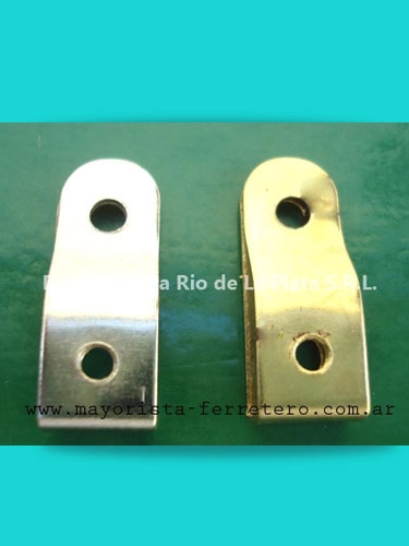 Soporte para varilla Hierro. Con tornillos. Art 1327